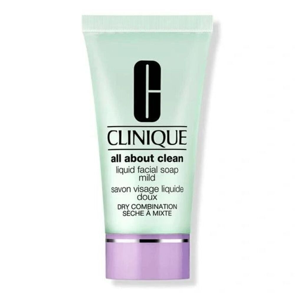 Clinique All About Clean Facial Soap mild dry/combo skin 1oz NEW